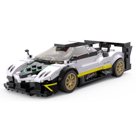 Autko 1:28 Pagani Zonda R Klocki Biały RASTAR