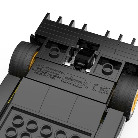 Autko 1:28 Pagani Zonda R Klocki Biały RASTAR