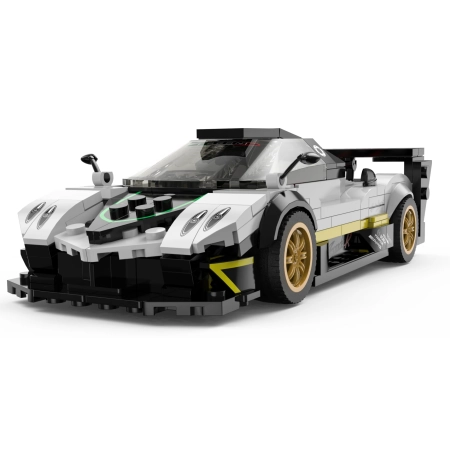 Autko 1:28 Pagani Zonda R Klocki Biały RASTAR