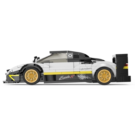 Autko 1:28 Pagani Zonda R Klocki Biały RASTAR