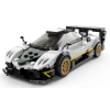 Autko 1:28 Pagani Zonda R Klocki Biały RASTAR