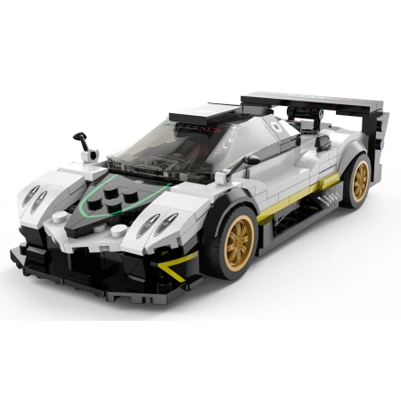 Autko 1:28 Pagani Zonda R Klocki Biały RASTAR