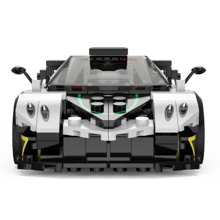 Autko 1:28 Pagani Zonda R Klocki Biały RASTAR