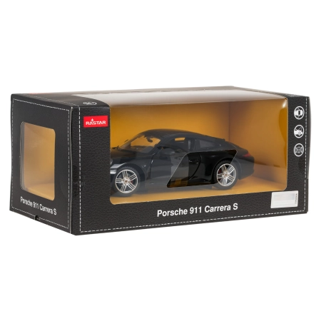 Autko Metalowe 1:24 Porsche 911 Czarne RASTAR