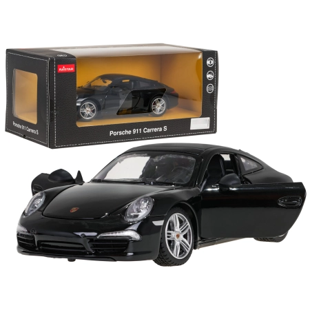 Autko Metalowe 1:24 Porsche 911 Czarne RASTAR