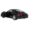Autko Metalowe 1:24 Porsche 911 Czarne RASTAR