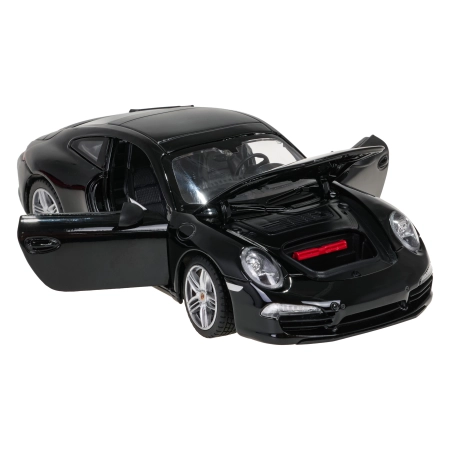 Autko Metalowe 1:24 Porsche 911 Czarne RASTAR