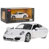 Autko Metalowe 1:24 Porsche 911 Biały RASTAR