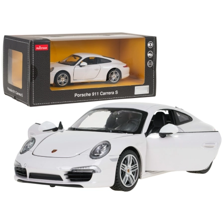 Autko Metalowe 1:24 Porsche 911 Biały RASTAR