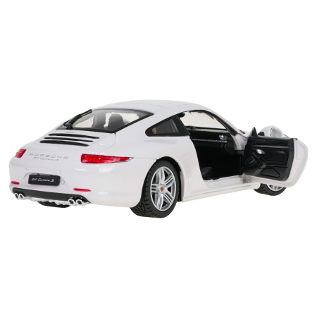 Autko Metalowe 1:24 Porsche 911 Biały RASTAR