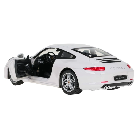 Autko Metalowe 1:24 Porsche 911 Biały RASTAR