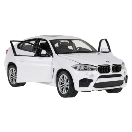 Autko Metalowe 1:24 BMW X6M Białe RASTAR