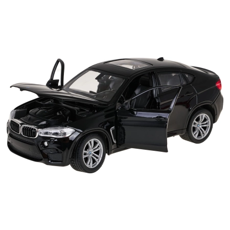 Autko Metalowe 1:24 BMW X6M Czarny RASTAR