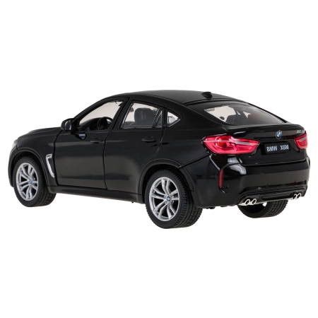 Autko Metalowe 1:24 BMW X6M Czarny RASTAR