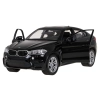 Autko Metalowe 1:24 BMW X6M Czarny RASTAR