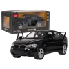 Autko Metalowe 1:24 BMW X6M Czarny RASTAR