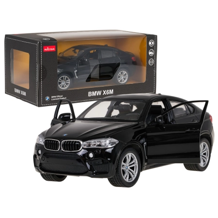 Autko Metalowe 1:24 BMW X6M Czarny RASTAR