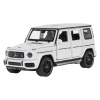 Autko Metalowe 1/32 Mercedes-Benz AMG G63 z Dźwiękiem Białe RASTAR