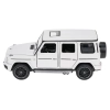 Autko Metalowe 1/32 Mercedes-Benz AMG G63 z Dźwiękiem Białe RASTAR