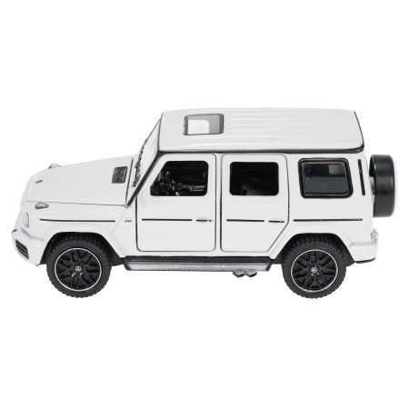 Autko Metalowe 1/32 Mercedes-Benz AMG G63 z Dźwiękiem Białe RASTAR