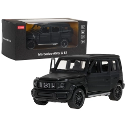 Autko Metalowe 1/32 Mercedes-Benz AMG G63 z Dźwiękiem Czarny RASTAR