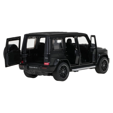 Autko Metalowe 1/32 Mercedes-Benz AMG G63 z Dźwiękiem Czarny RASTAR