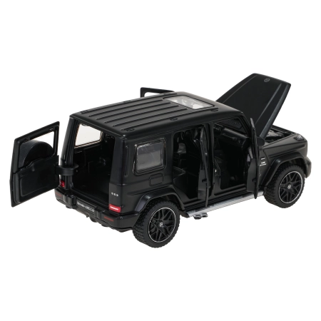 Autko Metalowe 1/32 Mercedes-Benz AMG G63 z Dźwiękiem Czarny RASTAR