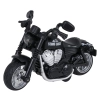 Metalowy Motocykl Czarny z Funkcją Świateł i Dźwięku