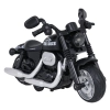 Metalowy Motocykl Czarny z Funkcją Świateł i Dźwięku