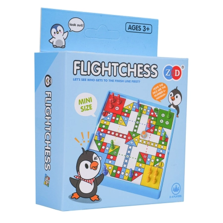 Gra Planszowa LUDO MINI Pingwin