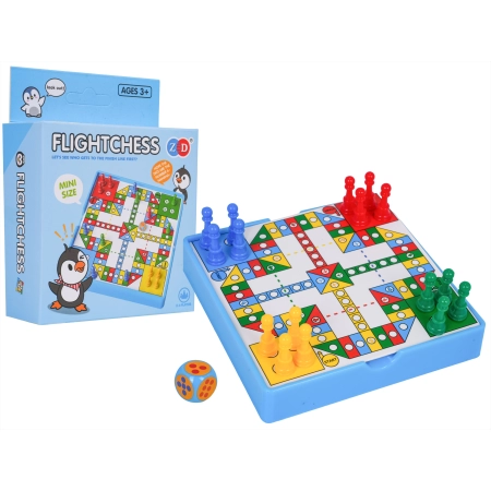 Gra Planszowa LUDO MINI Pingwin
