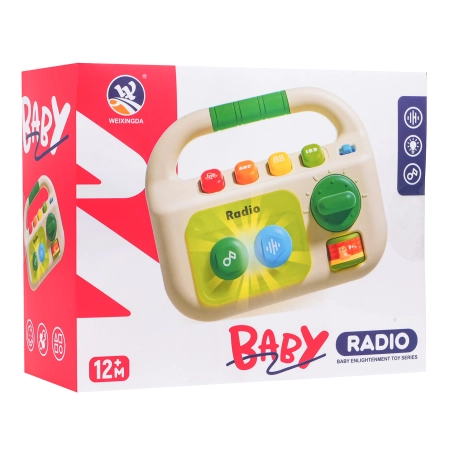 Wielofunkcyjne Radio z Dźwiękami dla Najmłodszych