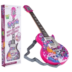 Zestaw Gitara Różowa