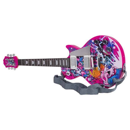 Zestaw Gitara Różowa
