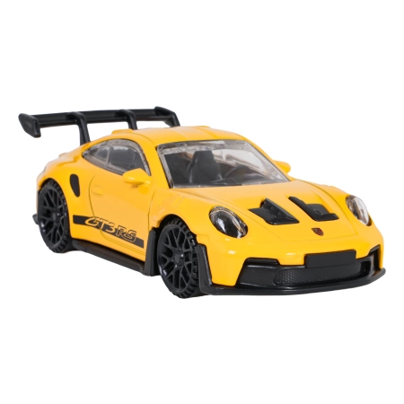 Autko Metalowe 1:43 Porsche  911 GT3 RS Żółte RASTAR