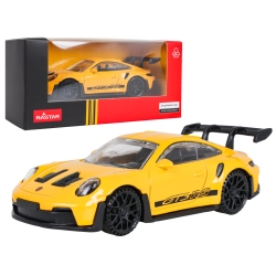 Autko Metalowe 1:43 Porsche  911 GT3 RS Żółte RASTAR