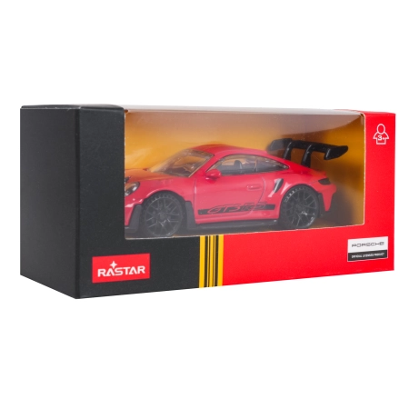 Autko Metalowe 1:43 Porsche  911 GT3 RS Czerwone RASTAR