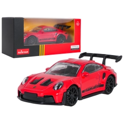 Autko Metalowe 1:43 Porsche  911 GT3 RS Czerwone RASTAR