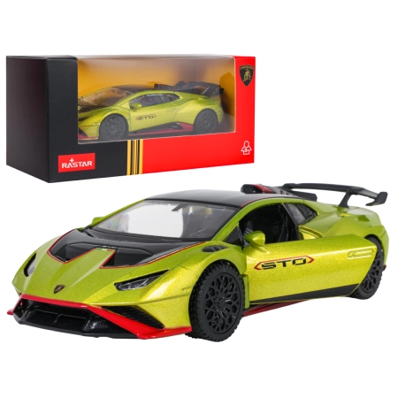 Autko Metalowe 1:43 Lamborghini Huracan STO Zielone RASTAR