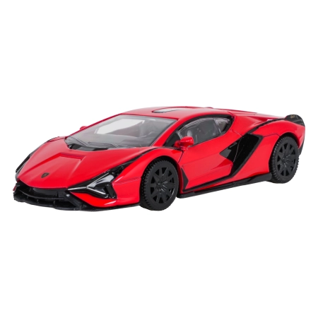 Autko Metalowe 1:43 Lamborghini Sian Czerwone RASTAR