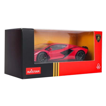 Autko Metalowe 1:43 Lamborghini Sian Czerwone RASTAR