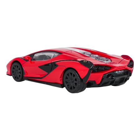 Autko Metalowe 1:43 Lamborghini Sian Czerwone RASTAR