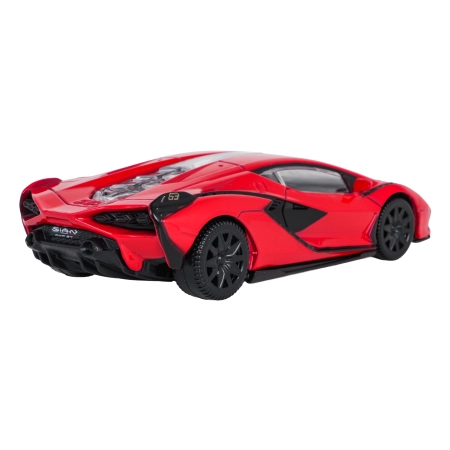 Autko Metalowe 1:43 Lamborghini Sian Czerwone RASTAR