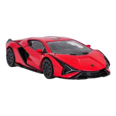 Autko Metalowe 1:43 Lamborghini Sian Czerwone RASTAR