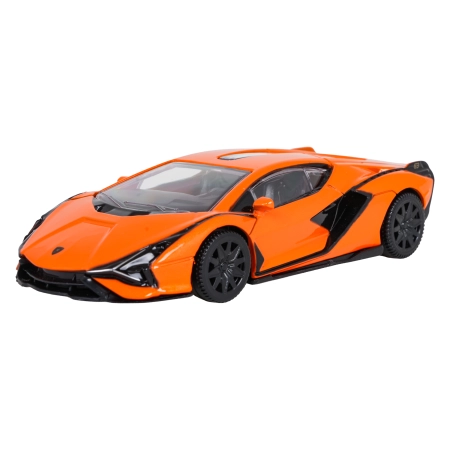 Autko Metalowe 1:43 Lamborghini Sian Pomarańczowe RASTAR