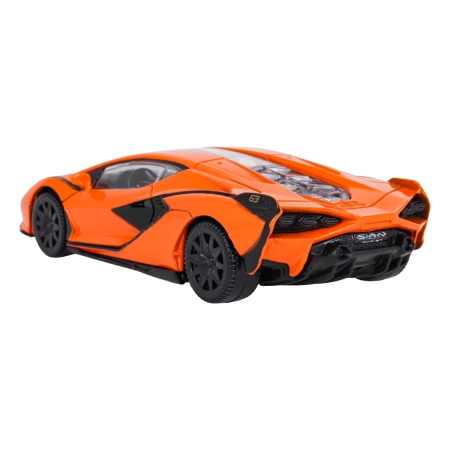 Autko Metalowe 1:43 Lamborghini Sian Pomarańczowe RASTAR