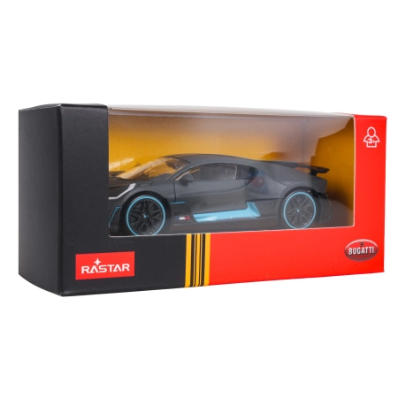 Autko Metalowe 1:43 Bugatti Divo Szary RASTAR