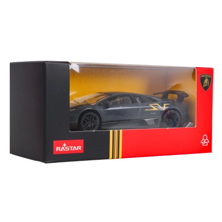 Autko Metalowe 1:43 Lamborghini Murcielago LP 670-4 SV Superveloce Szary RASTAR