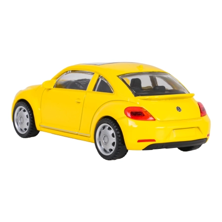 Autko Metalowe 1:43 Volkswagen Beetle Żółty RASTAR