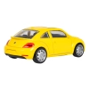 Autko Metalowe 1:43 Volkswagen Beetle Żółty RASTAR